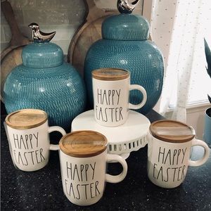 Rae Dunn Easter mug set of 4
